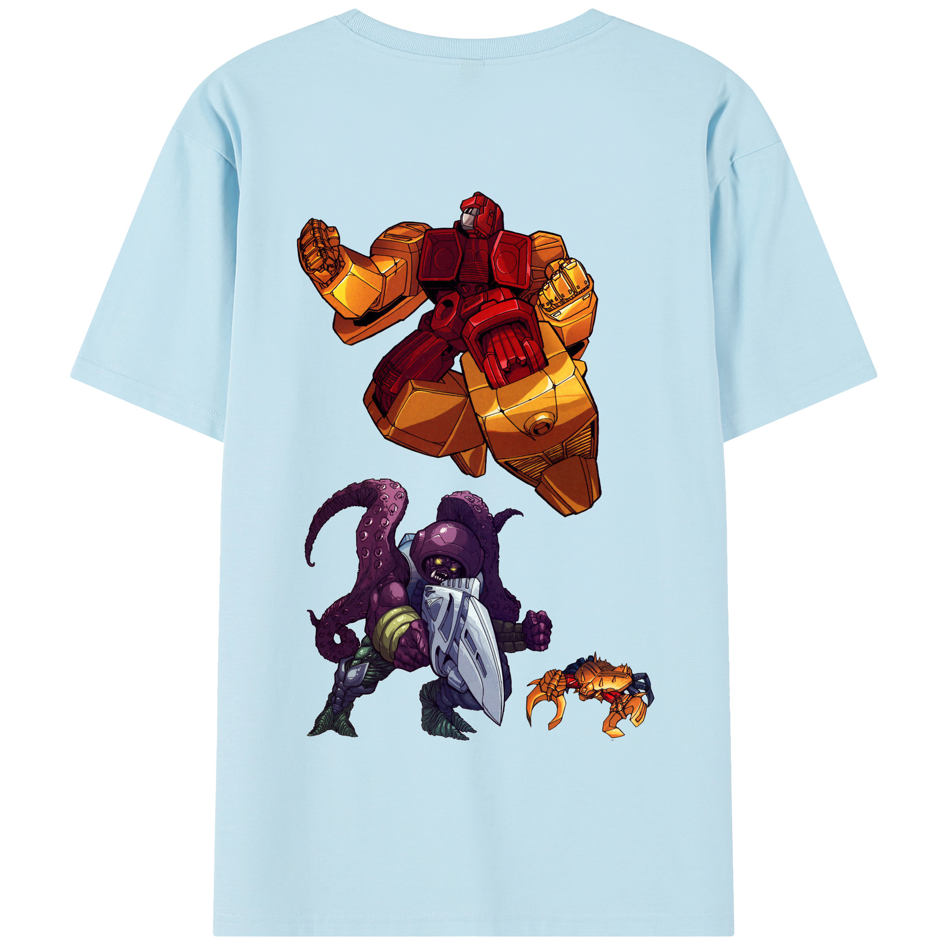 （画像用）  綿100％半袖Tシャツ（背面プリント）